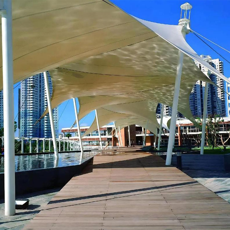 南漳县膜结构景观棚