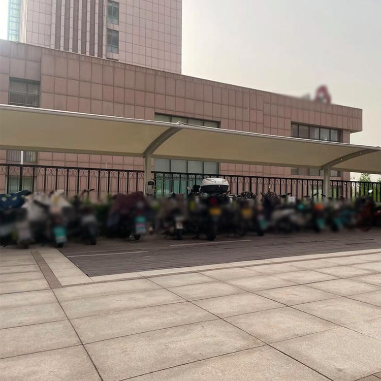 南漳县膜结构电动车棚