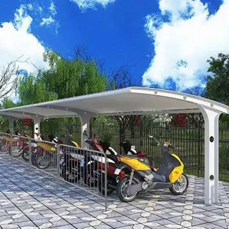 南漳县膜结构电动车棚